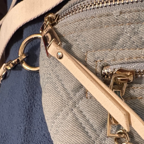 Quilted Blue Crossbody Bag Madden NYC - Picture 5 of 11